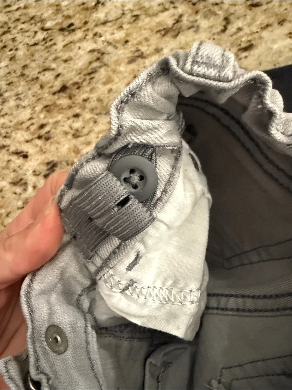 The Children's Place Gray and Black Stretch Jeans Duo